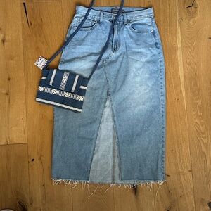 Denim Skirt